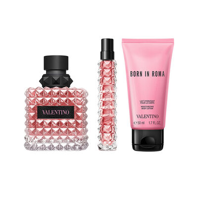 SET BORN IN ROMA DONNA EAU DE PARFUM